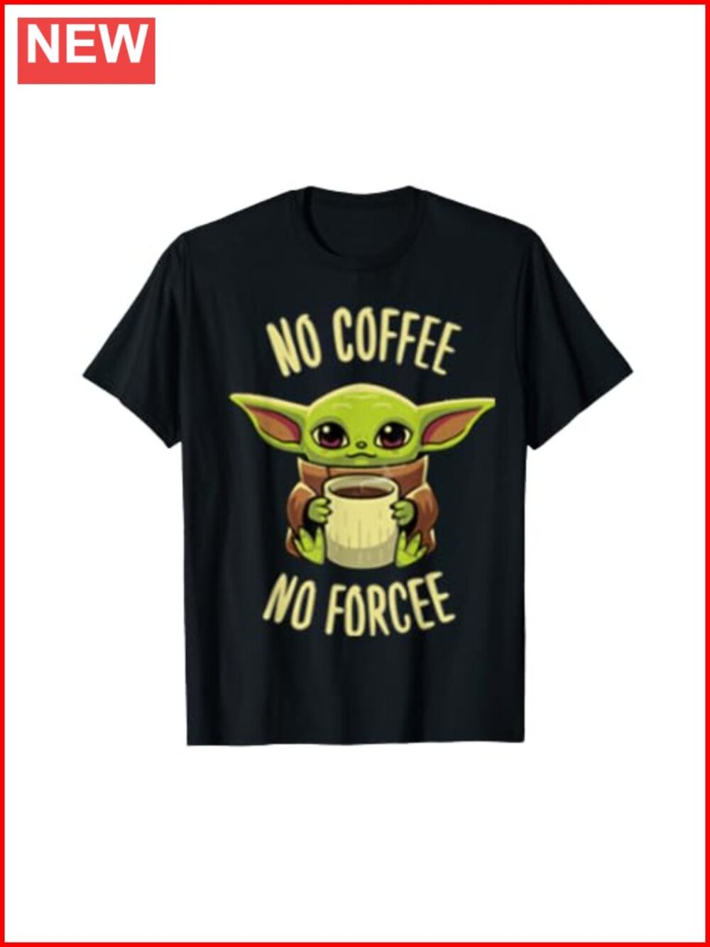 Coffee Graphic Tee Short Sleeve Classic Fit Unisex Casual T-Shirt